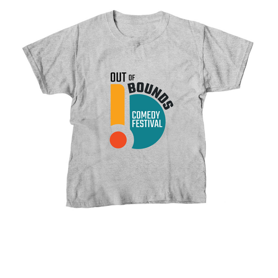 Out of Bounds Comedy Festival, a Sport Grey Youth Unisex Tee