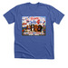 Cavaliers and 4th of July, a Solid True Royal Premium Unisex Tee