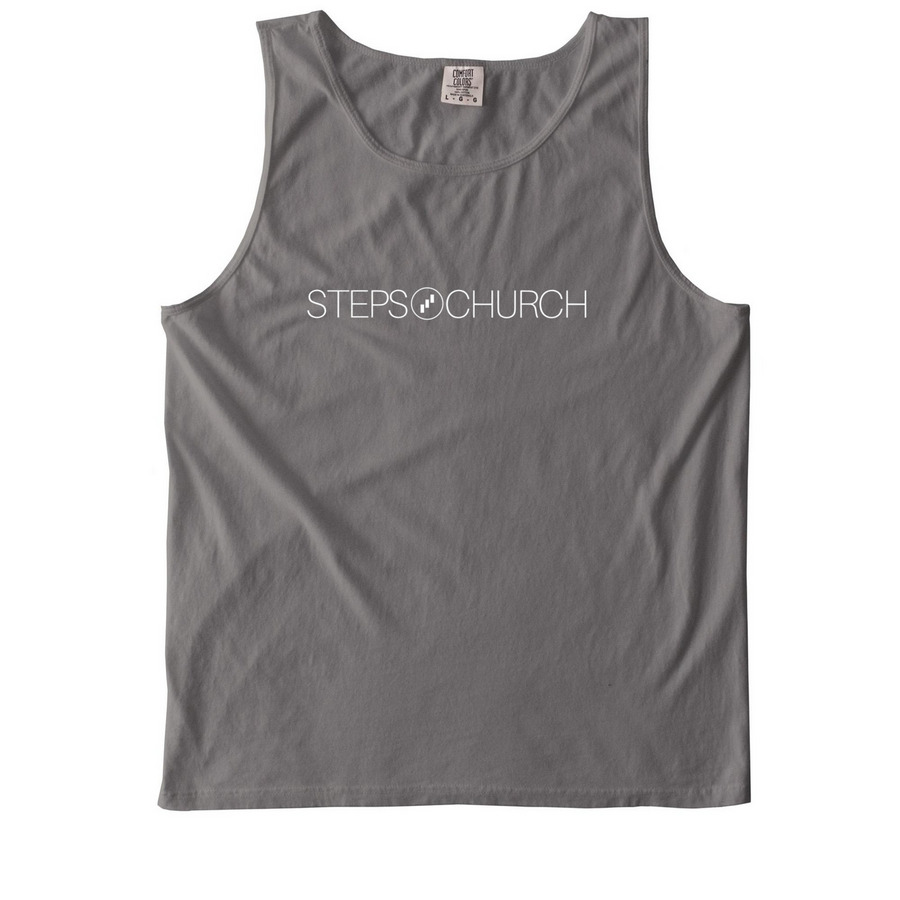 The Brand Collection, a Grey Comfort Colors Tank Top