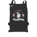 Snowflake, a Black Cotton Canvas Pocket Apron