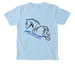 Happy Tails Haven Pocket Shirt, a Chambray Comfort Colors Pocket Tee (back-view)