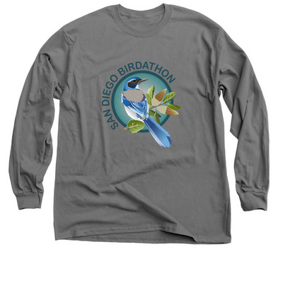Birdathon 2025, a Charcoal Classic Long Sleeve Tee