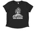??ina Momona&nbsp;, a Deep Black Allmade Eco Triblend Women?s Scoop Neck Tee