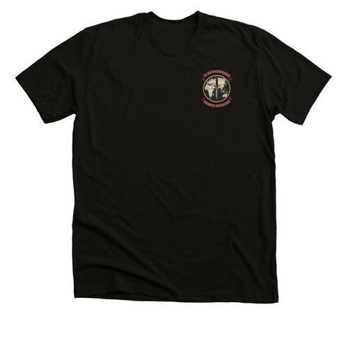 D-DET, a Solid Black Blend Premium Unisex Tee