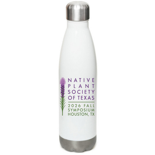 2026 NPSOT Fall Symposium Water Bottle, a White Stainless Steel Water Bottle