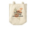 Being a Bitch Tote&nbsp;, a Natural Over-the-Shoulder Shopping Tote Bag