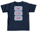 CIT SHIRTS 2026, a True Navy Comfort Colors Unisex Tee (back-view)