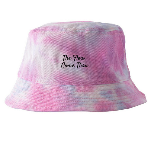 SUMMER&nbsp;, a Cotton Candy Printed Tie Dye Bucket Hat