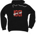 Never Give Up, a Black Premium Pullover Hoodie