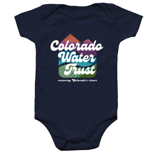 For the Littles, a Navy Infant Onesie