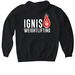 Ignis Weightlifting, a Black Gildan Softstyle Pullover Hoodie (back-view)