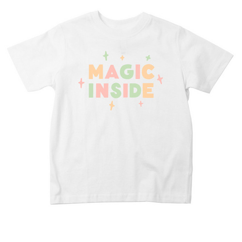 Toddler Magic Inside Tee, a White Toddler Tee