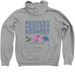 Through the Eyes of Youth Collection, a Athletic Heather Zip Up Hoodie (back-view)
