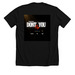 Don?t You Cry Official Merch, a Solid Black Blend Premium Unisex Tee (back-view)