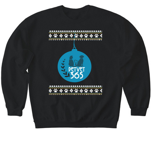 Christmas Sweater '25, a Black Softstyle Crewneck Sweatshirt