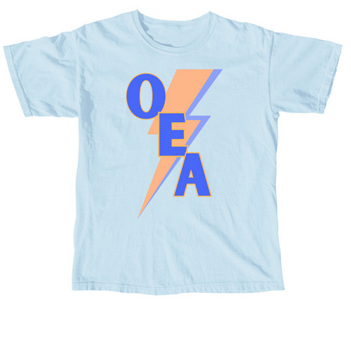 2025 NEA-RA Delegate T-shirt, a Chambray Comfort Colors Unisex Tee
