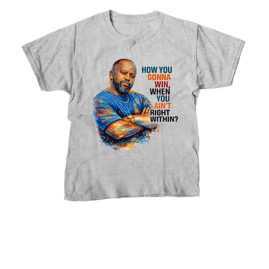 How You Gonna Win, a Sport Grey Youth Unisex Tee