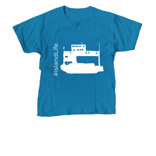 Youth Island Life, a Sapphire Youth Unisex Tee
