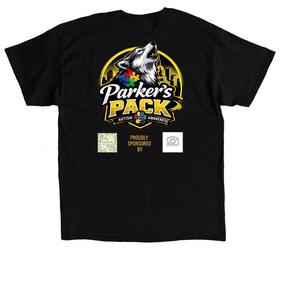 Yinz Edition, a Black Classic Unisex Tee (back-view)