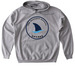 Shark School Logo, a Sport Grey Gildan Softstyle Pullover Hoodie