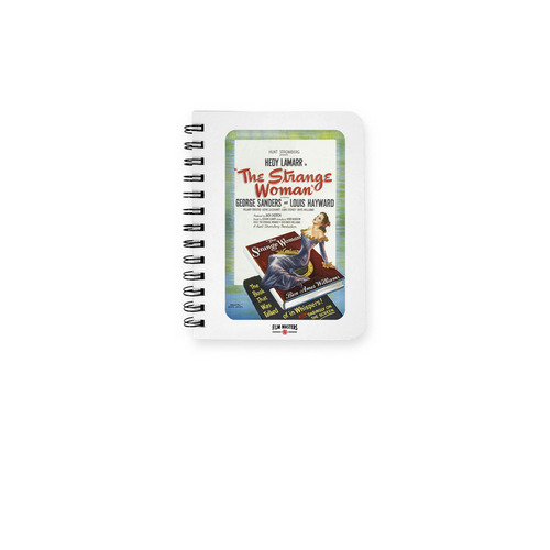 "The Strange Woman" Notebook, a White Spiral Notebook