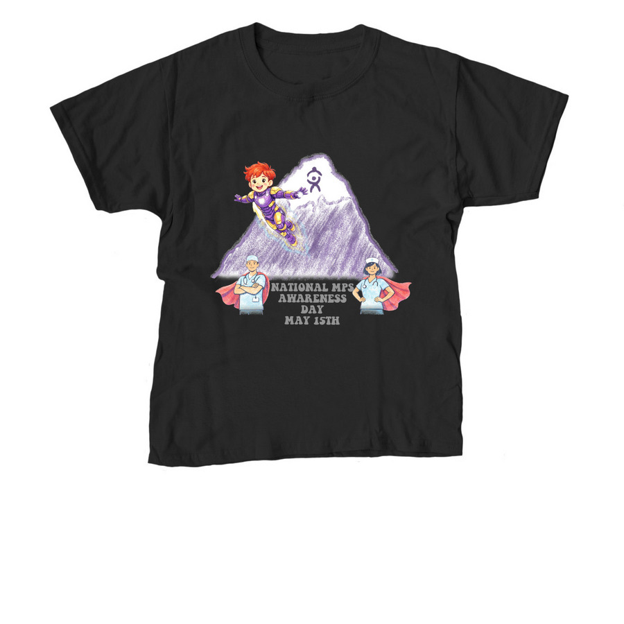 MPS-1, a Black Youth Unisex Tee