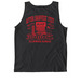 AHF Social Club Tank&nbsp;, a Black Comfort Colors Tank Top (back-view)