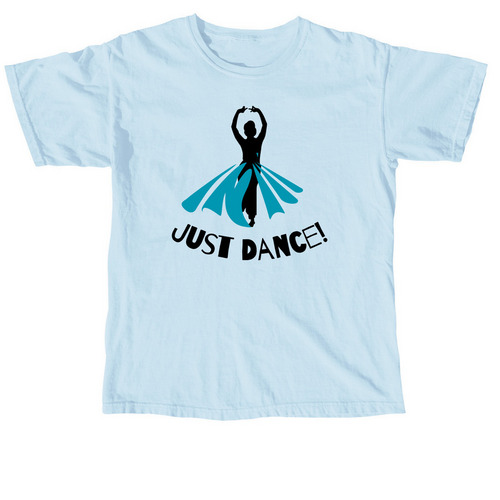 Just Dance!, a Chambray Comfort Colors Unisex Tee