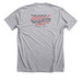"Generally Scandalous" shirt, a Athletic Heather Premium Unisex Tee (back-view)