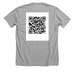 Wear Your Journey, a Athletic Heather Premium Unisex Tee (back-view)