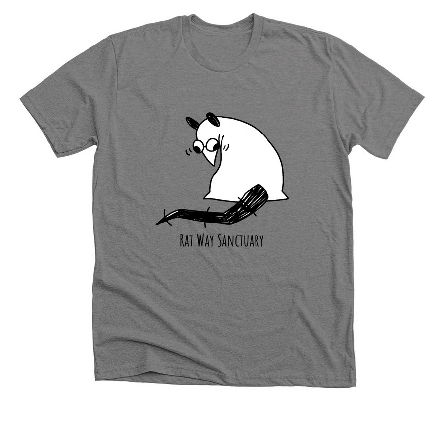 Seneca Doodle, a Deep Heather Premium Unisex Tee