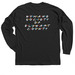 HSEC - Friends Shirt, a Black Classic Long Sleeve Tee (back-view)
