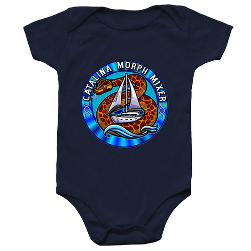 Baby Onesie, a Navy Infant Onesie