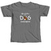 Life is better with a dog, a Grey Comfort Colors Unisex Tee