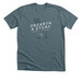 Unearth A Story - Summer Adventure 2026, a Heather Slate Premium Unisex Tee