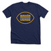 Bah?a Verde Gold Football, a Solid Navy Blend Premium Unisex Tee