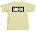 BW Tag Admin, a Butter Comfort Colors Unisex Tee (back-view)