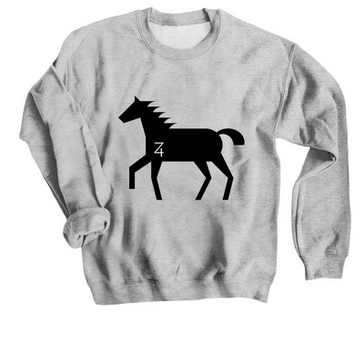 Branded Nokota?, a Sport Grey Crewneck Sweatshirt