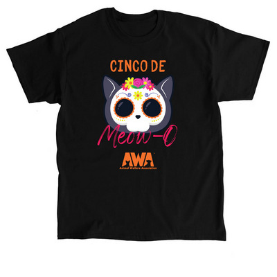Cinco de Meow-o, a Black Classic Unisex Tee