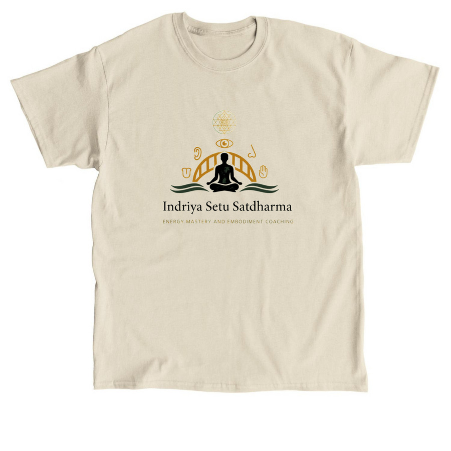 Indriya Setu Satdharma Launch Apparel, a Sand Classic Unisex Tee