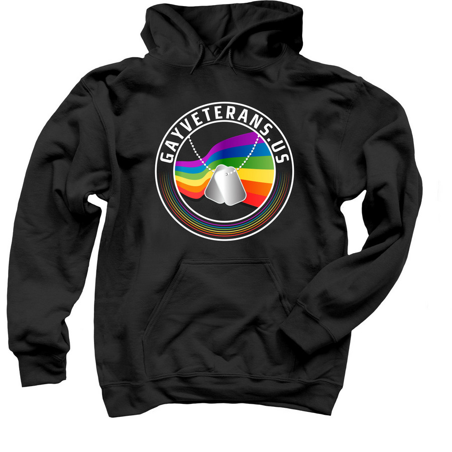 GayVeteransUS pullover hoodie design