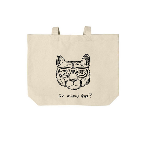 Hide your Stinkin Aspercreme!, a Natural Cotton Canvas Tote Bag