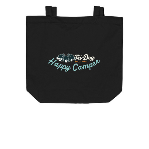 TDS Tote, a Black Organic Cotton Tote Bag