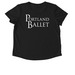 Dracula Apparel, a Deep Black Allmade Eco Triblend Women?s Scoop Neck Tee (back-view)