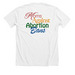 Moms Against Abortion Bans?Updated Design, a Solid White Blend Premium Unisex Tee (back-view)