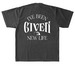 Out of the Grave Tee or Hoodie, a Shadow Heavyweight Garment Dye Tee (back-view)