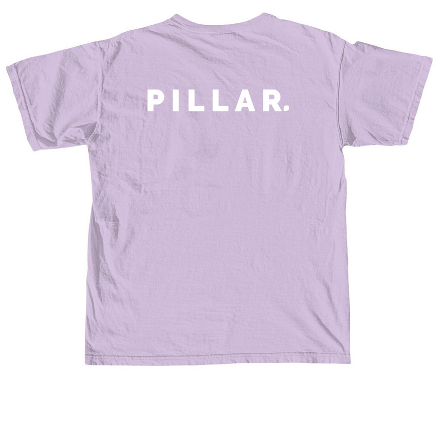 2026 Theme Shirt, a Orchid Comfort Colors Unisex Tee (back-view)