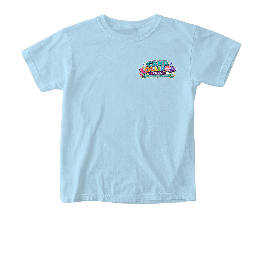 Camp 2026 TShirts, a Chambray Comfort Colors Youth Tee