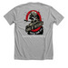 S.O.B ARMOR&nbsp;, a Athletic Heather Premium Unisex Tee (back-view)
