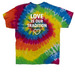 SC 200th | 2026 Portsmouth Pride | Tie-Dyed&nbsp;, a Moondance Classic Tie Dye Tee (back-view)